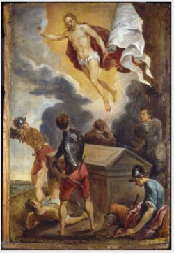 La Résurrection - David Teniers le Jeune