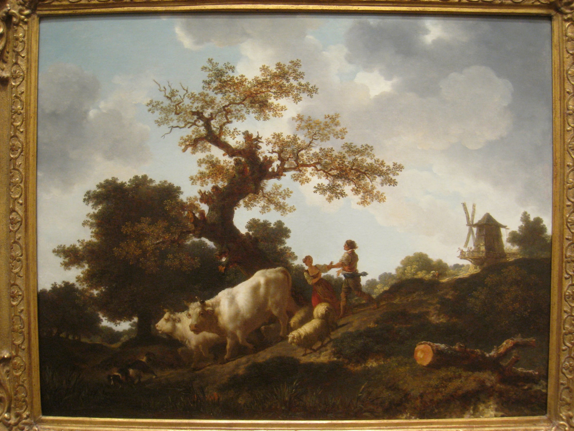 Le retour du troupeau - Jean-Honoré Fragonard