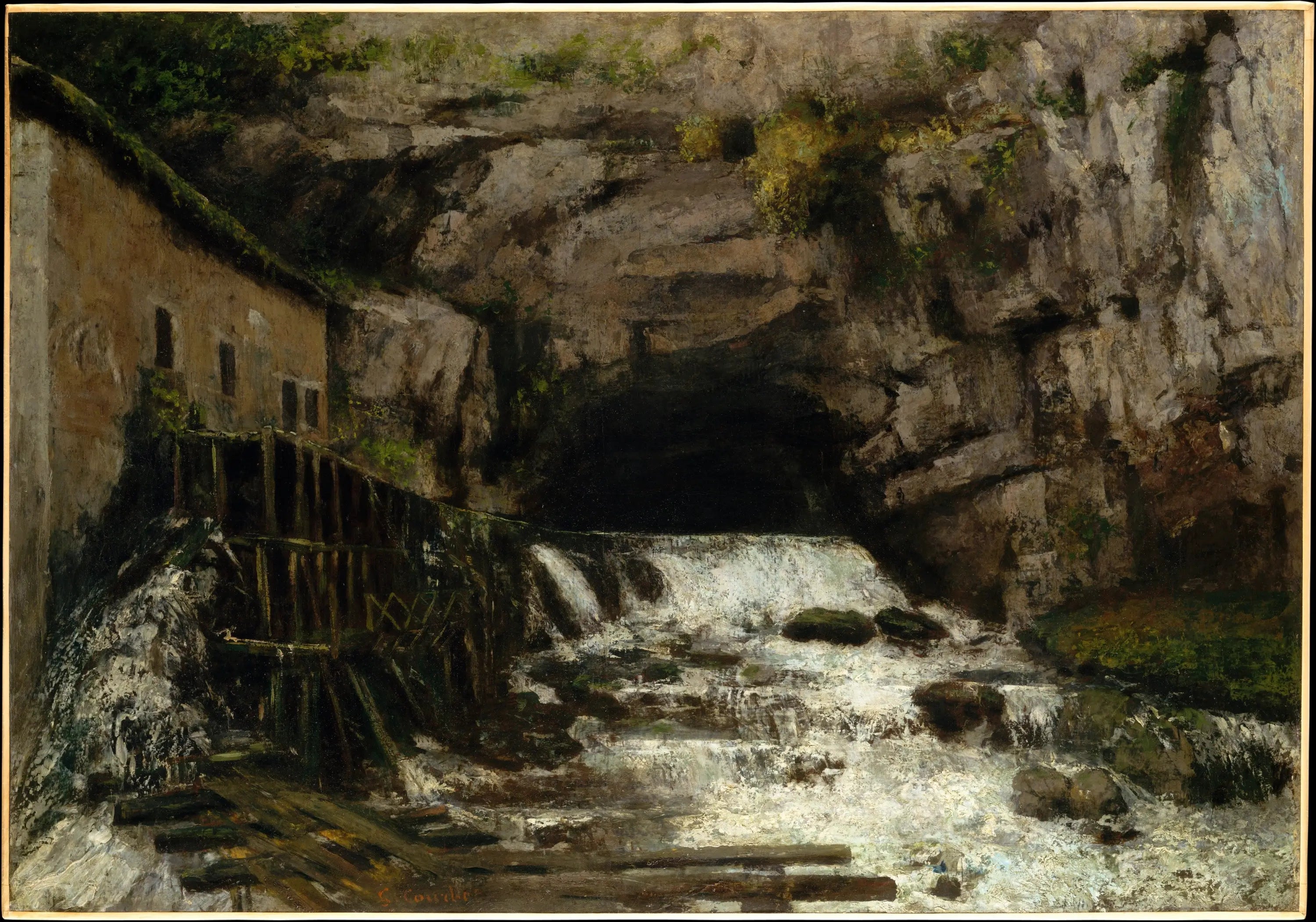 La source de l’amour - Gustave Courbet - Alpha Reproduction