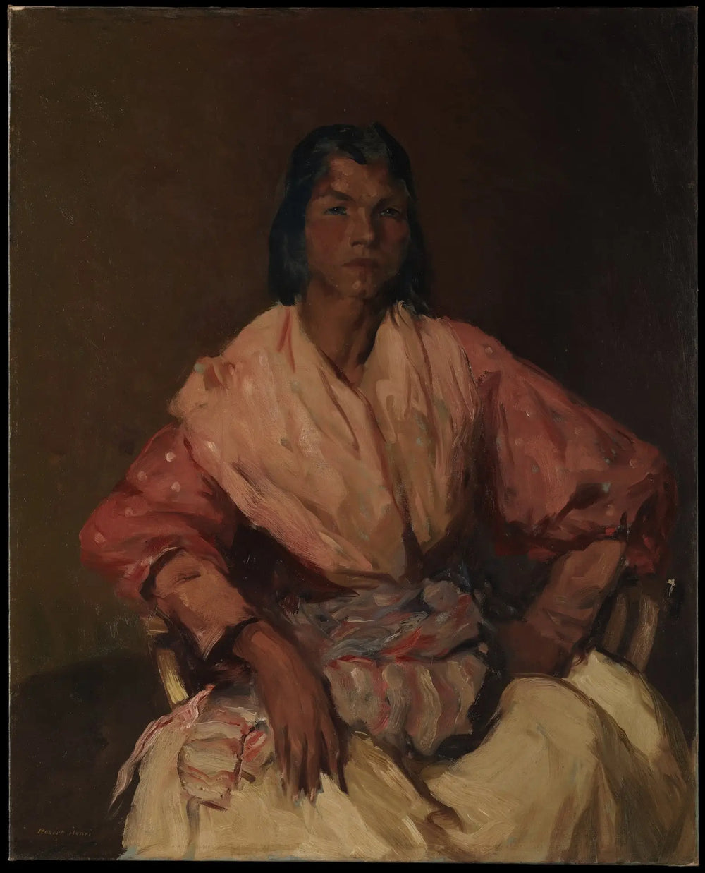 Le gitan espagnol - Robert Henri - Alpha Reproduction