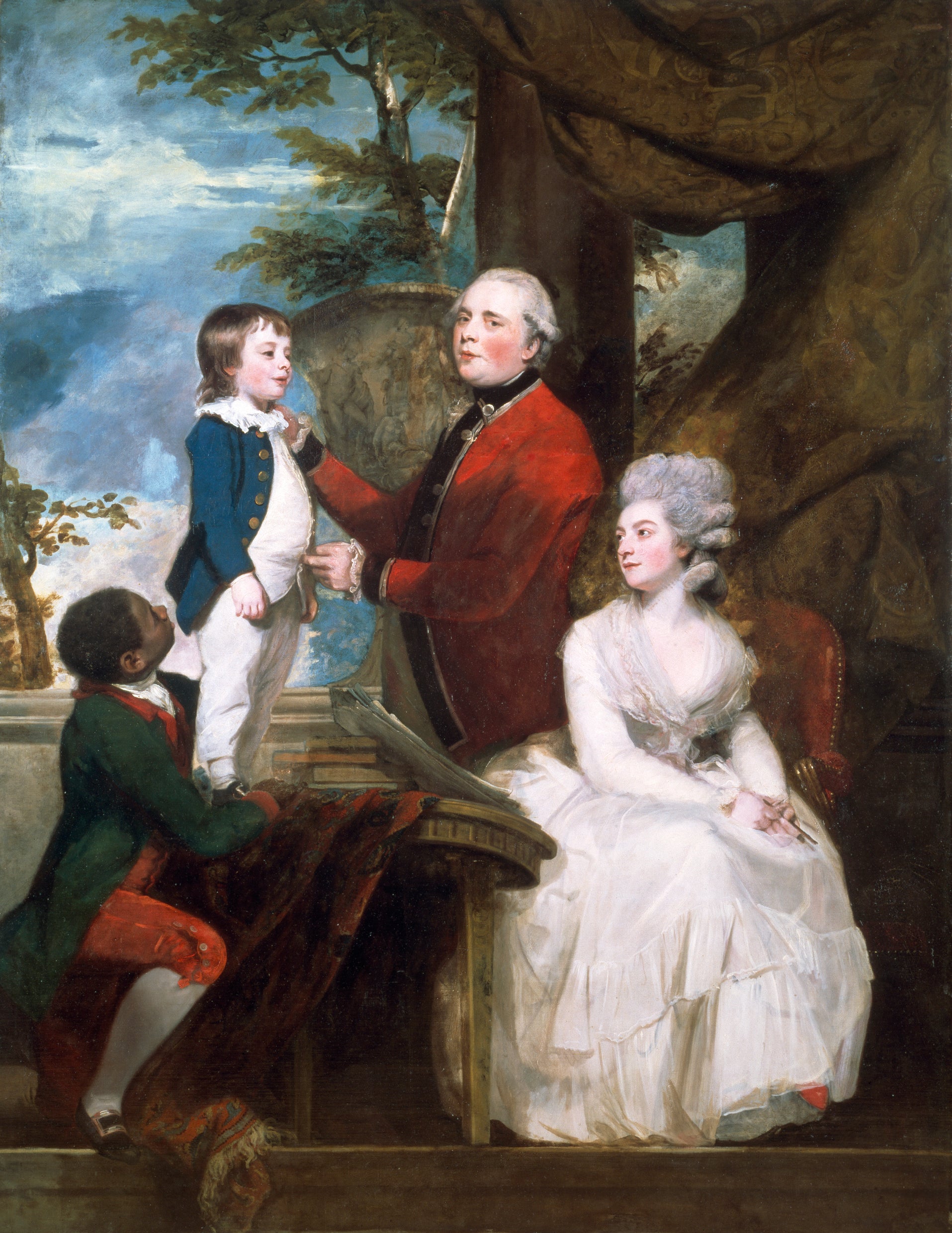 La famille du Temple - Joshua Reynolds