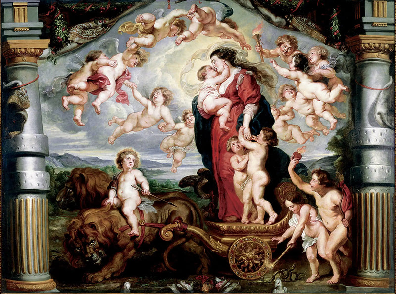 İlahi Aşkın Zaferi - Peter Paul Rubens