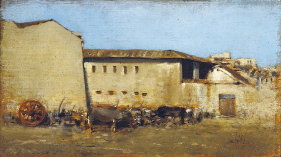 La ferme - Je - Giuseppe De Nittis