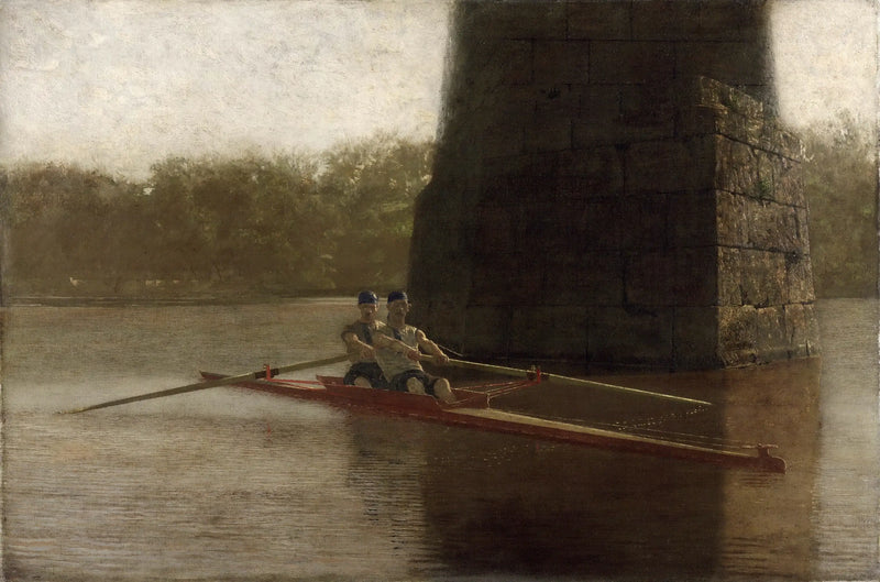 İki kürekli kabuk - Thomas Eakins