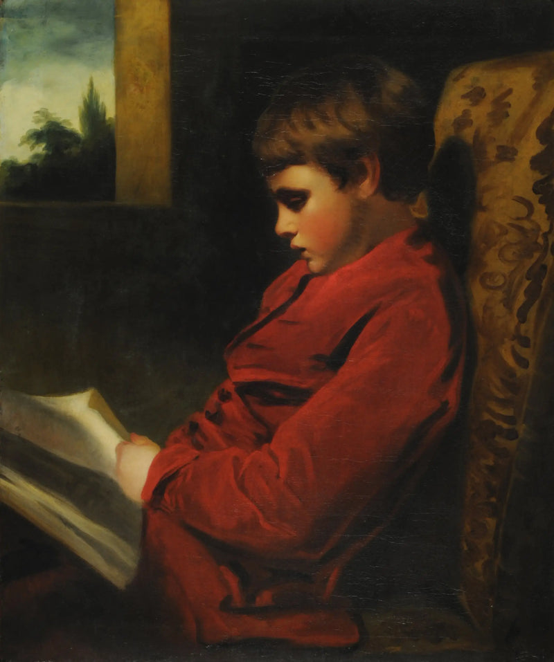 Okuyan çocuk - Joshua Reynolds