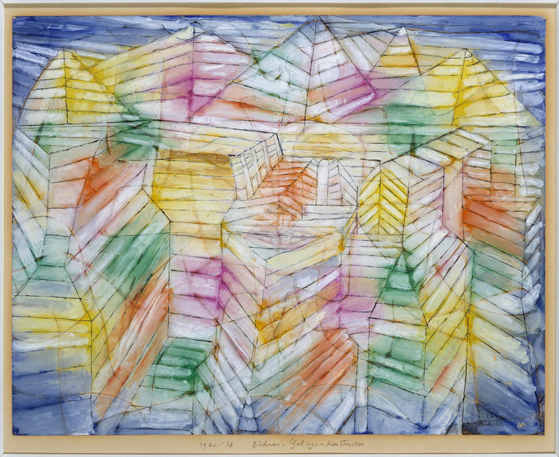Tiyatro-Dağ-Inşaat - Paul Klee