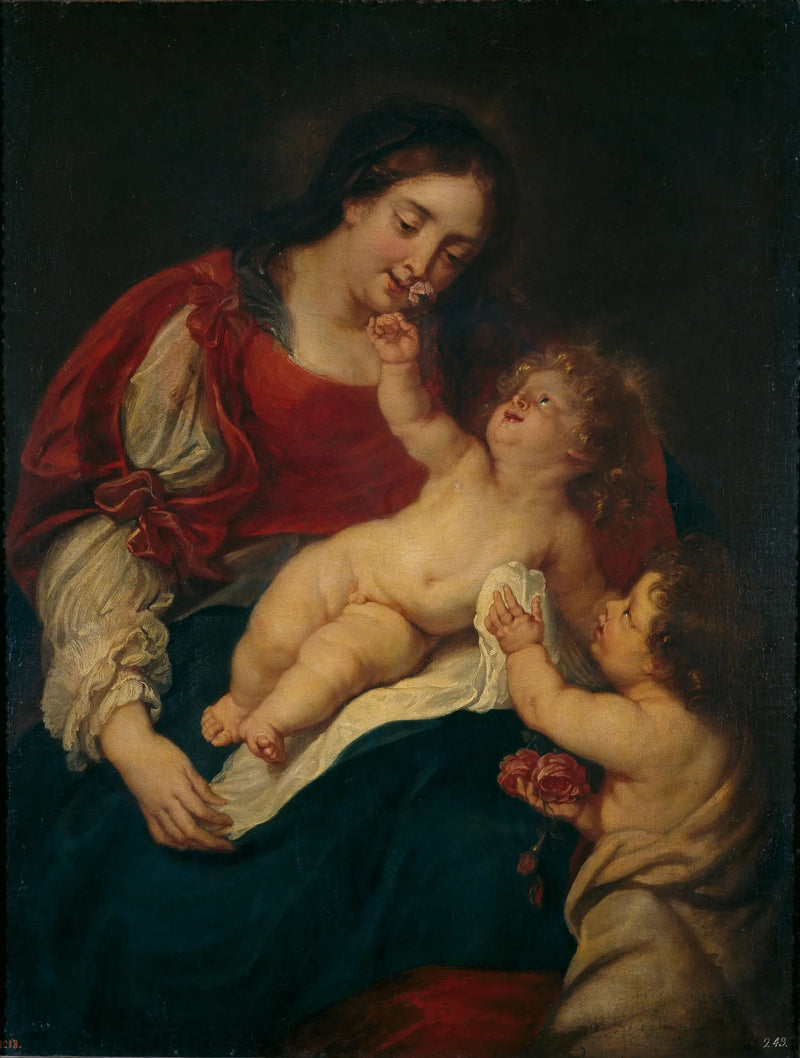Gül Bahçeli Meryem Ana - Antoine van Dyck