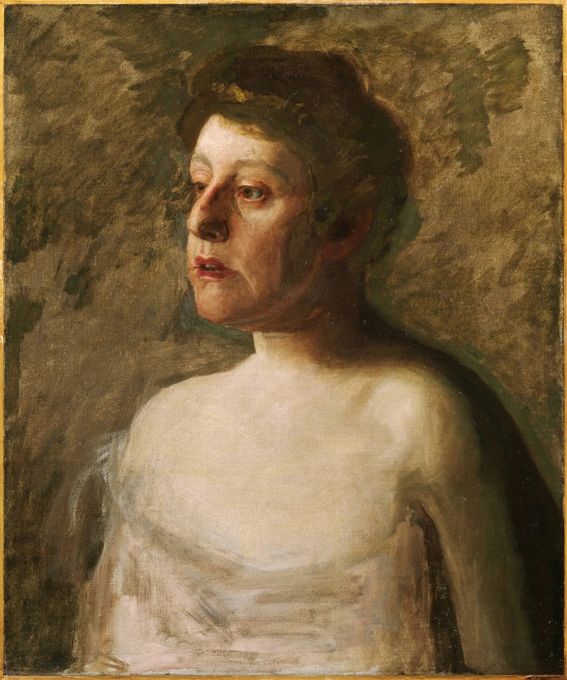 Bir şarkıcı (Mme W.H. Bowden) - Thomas Eakins
