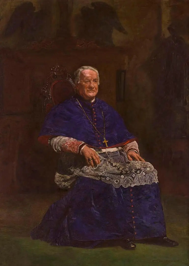 Archevêque James Frederick Wood - Thomas Eakins - Alpha Reproduction