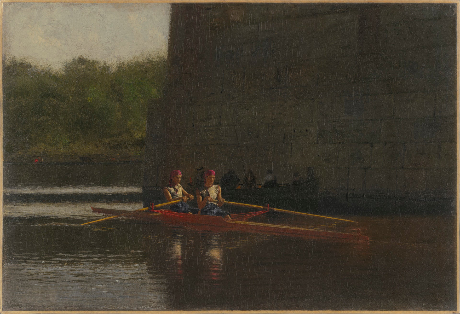 Les rameurs (Les frères Schreiber) - Thomas Eakins