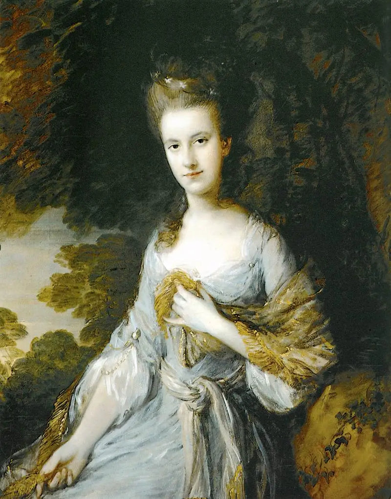 Sarah Buxton Portresi - Thomas Gainsborough