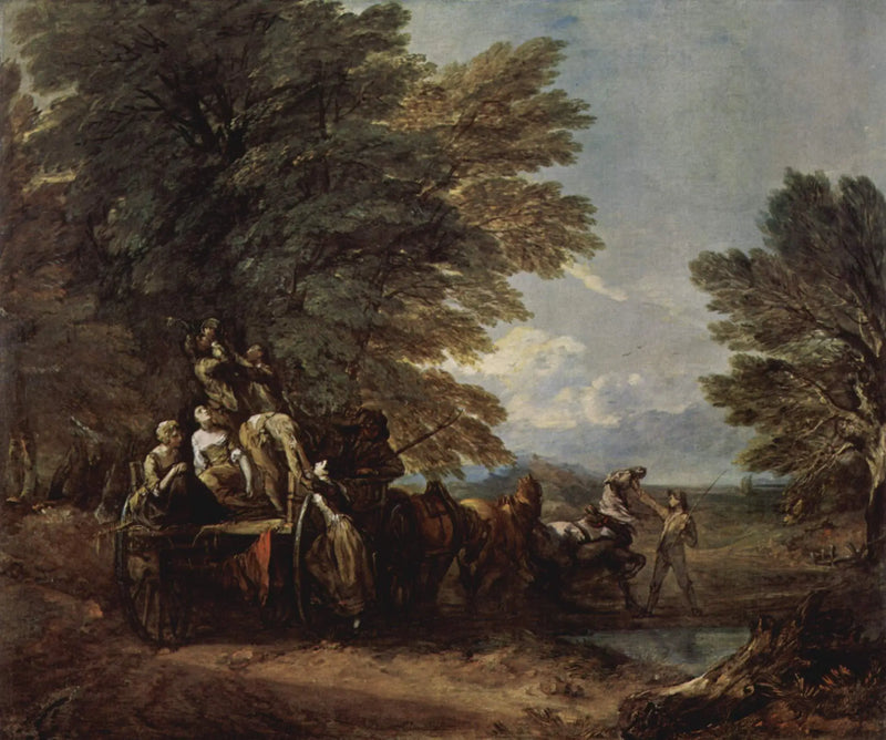 Hasat Arabası - Thomas Gainsborough