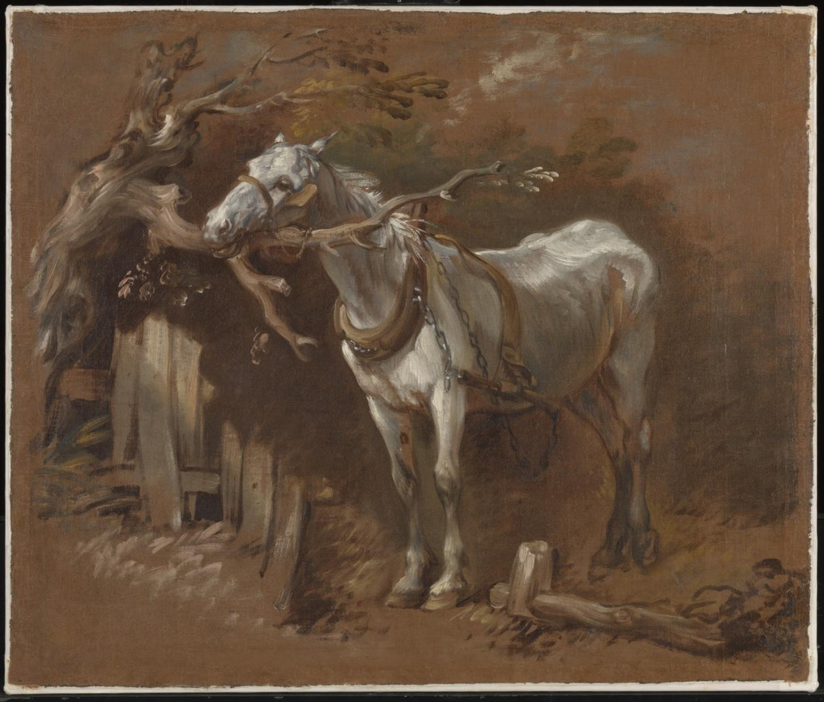 Un vieux cheval - Thomas Gainsborough