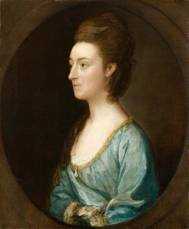 Letitia Leigh, Mme Townley Balfour (1746-1838) - Thomas Gainsborough