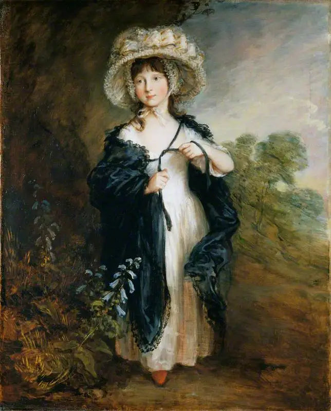 Mademoiselle Elizabeth Haverfield - Thomas Gainsborough