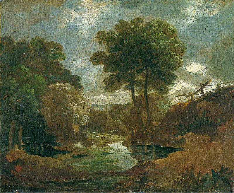 Ormanda Havuz - Thomas Gainsborough