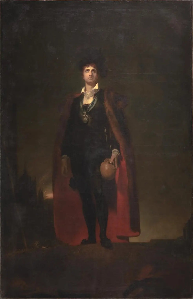 John Philip Kemble Hamlet Rolünde - Thomas Lawrence