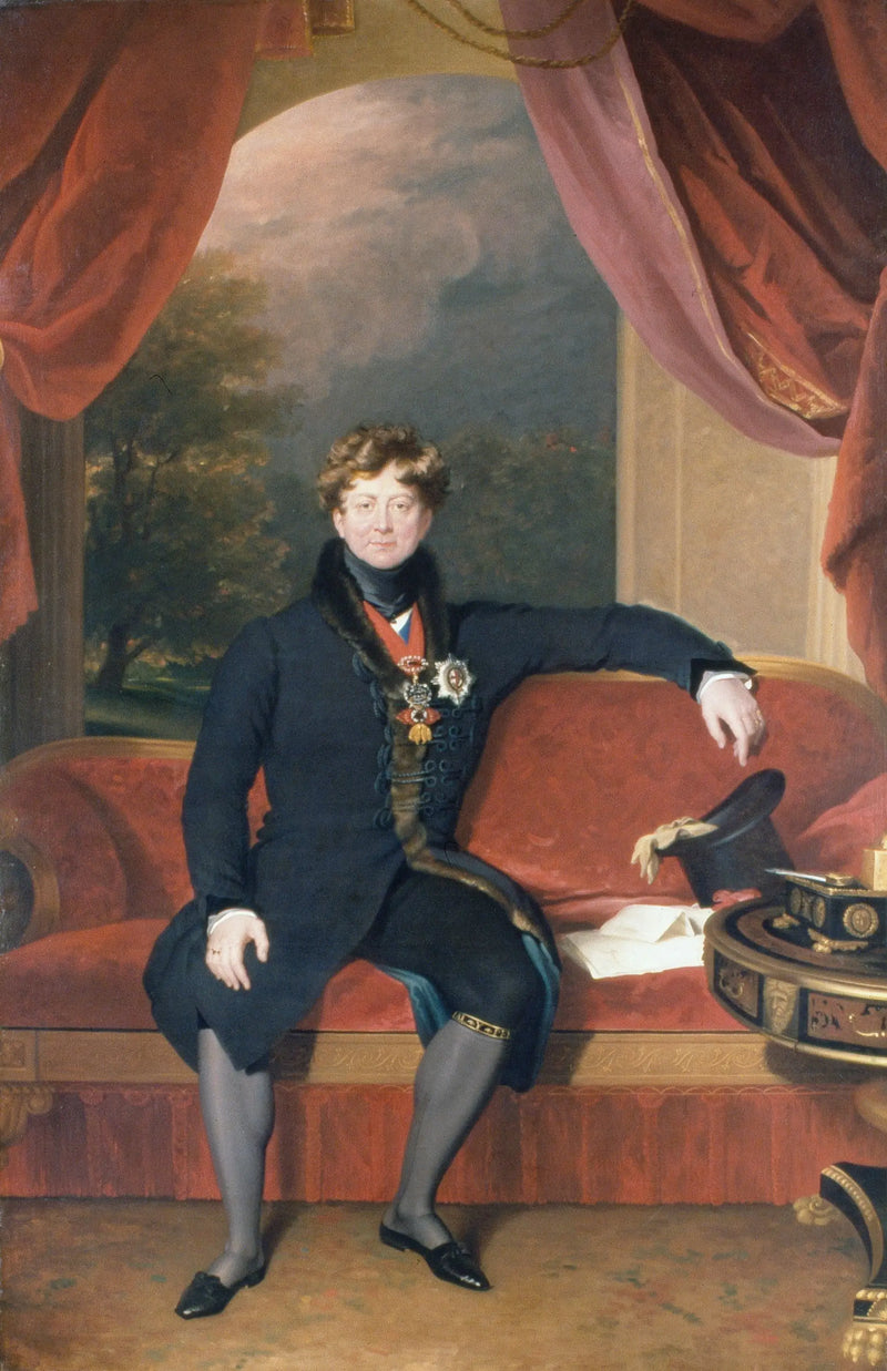 George IV (1762–1830), otururken, sabah kıyafetinde - Thomas Lawrence