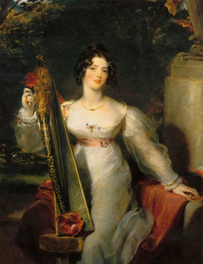 Lady Elizabeth Conyngham Portresi - Thomas Lawrence