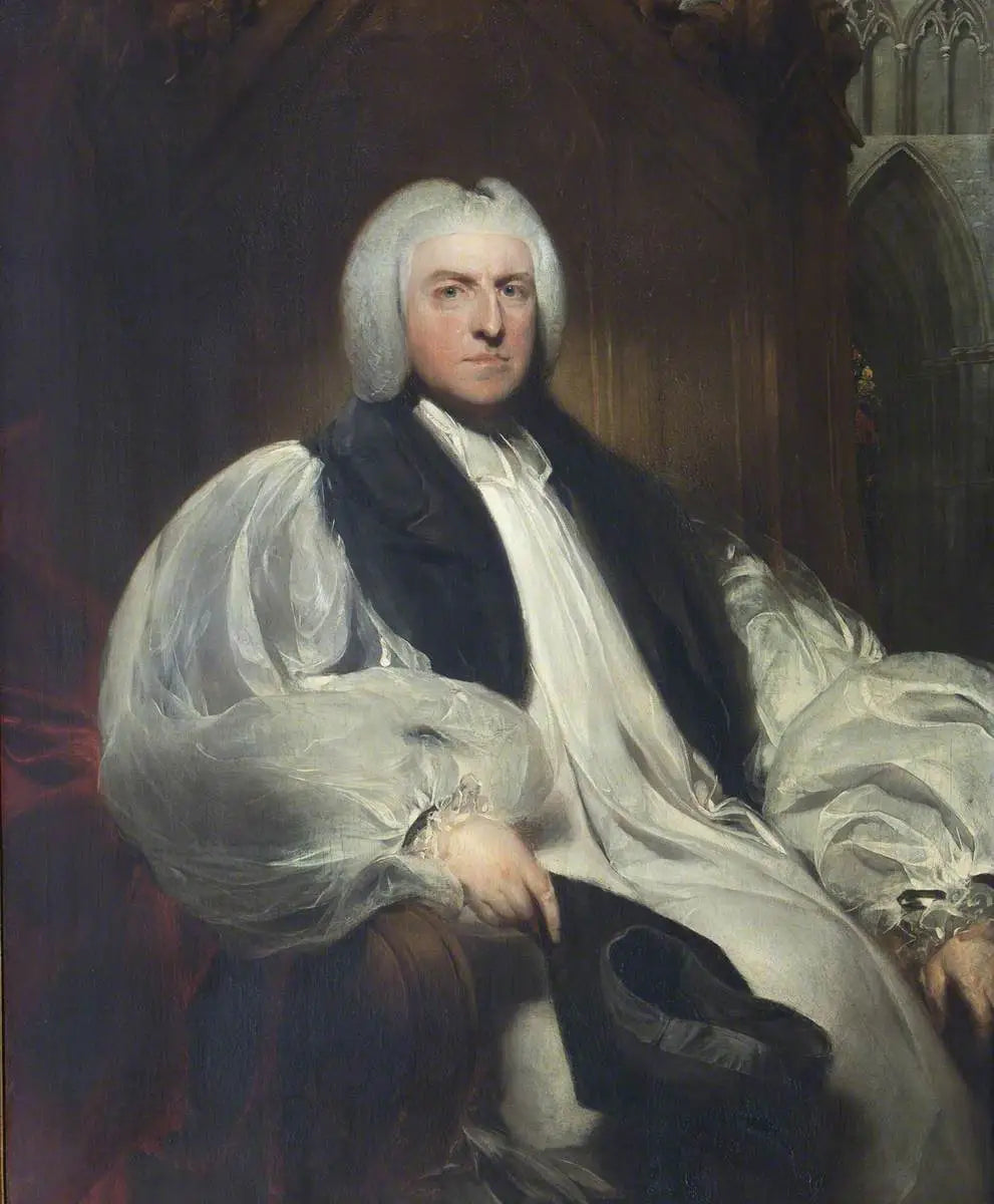 Shute Barrington (1734–1826) - Thomas Lawrence - Alpha Reproduction