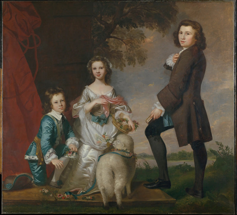 Thomas (1740–1825) ve Martha Neate (1741–1795 sonrası) ve onun vasisi, Thomas Needham - Joshua Reynolds