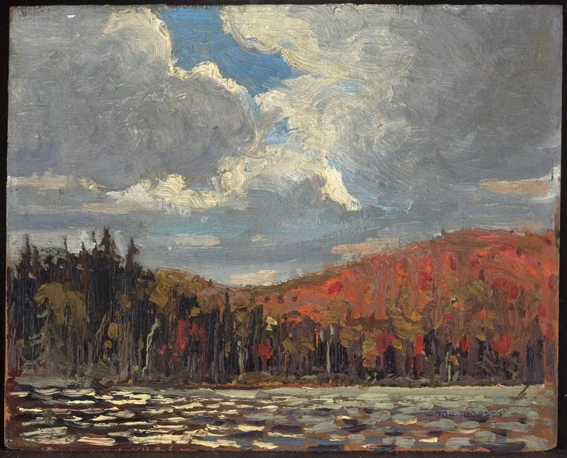 Coteau, göl Smoke - Tom Thomson