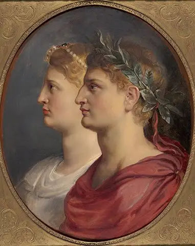 Tiber ve Agrippine - Peter Paul Rubens