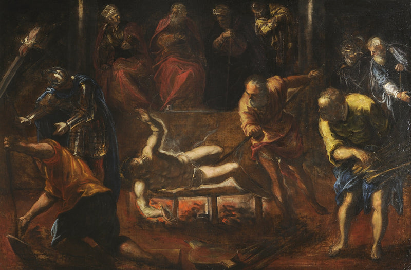 Aziz Laurent'in İşkencesi - Jacopo Tintoretto