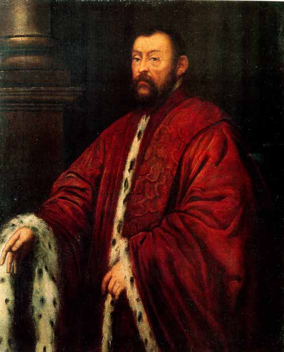 Portrait de Marcantonio Barbaro - Jacopo Tintoretto