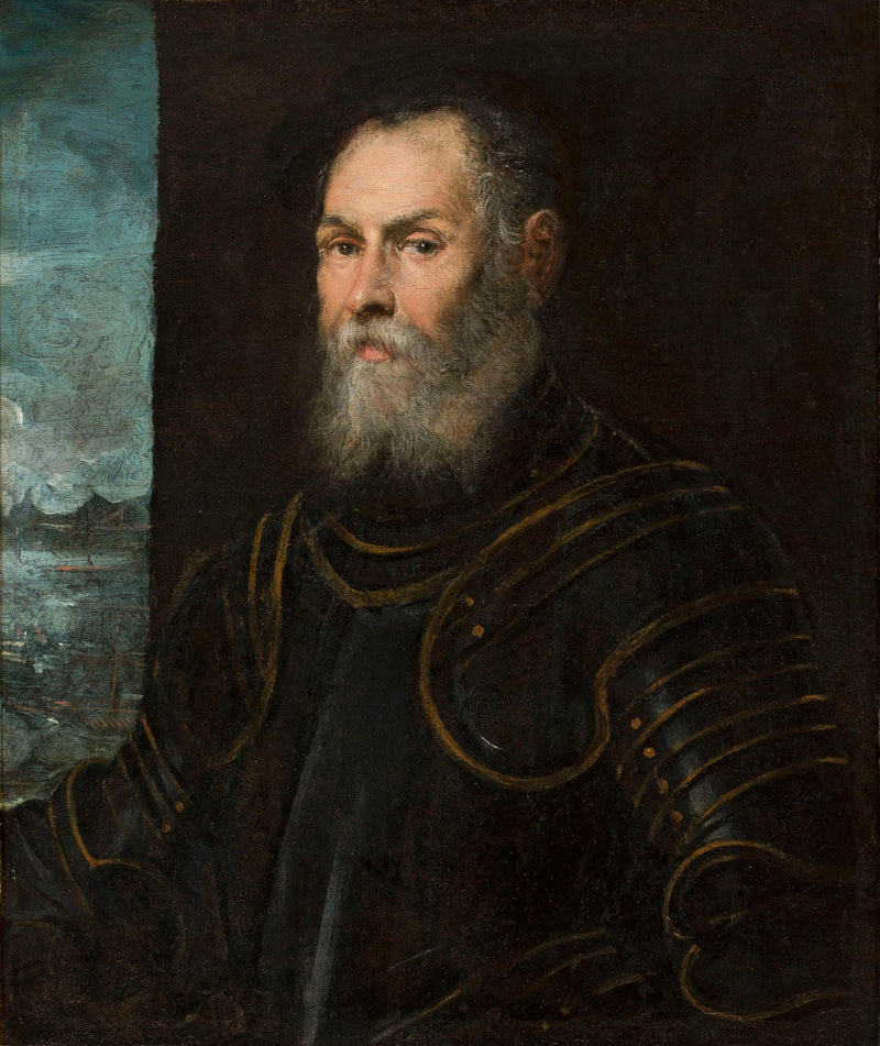 Venedik amirali portresi. - Jacopo Tintoretto