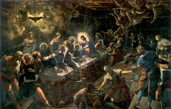 Son Akşam Yemeği - Jacopo Tintoretto
