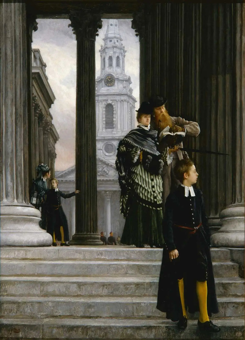 Londra'da Ziyaret - James Tissot