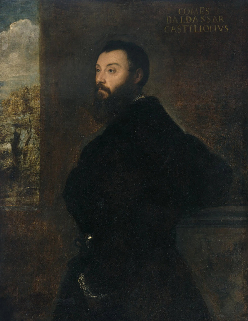 Baldassare Castiglione Portresi - Titian
