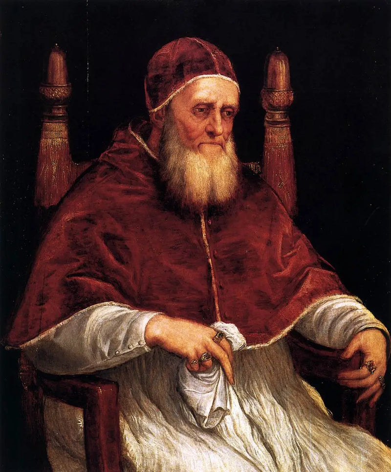 Jülüs II Papası Portresi - Titian