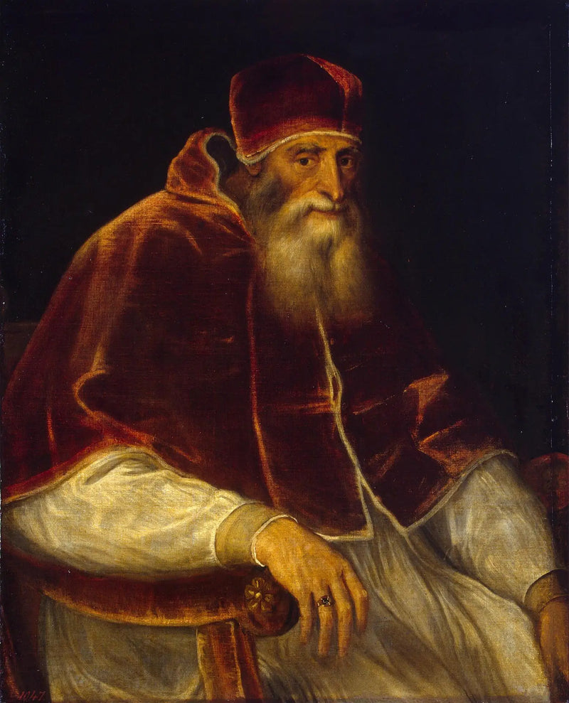 Papa III. Paul Portresi - Titian