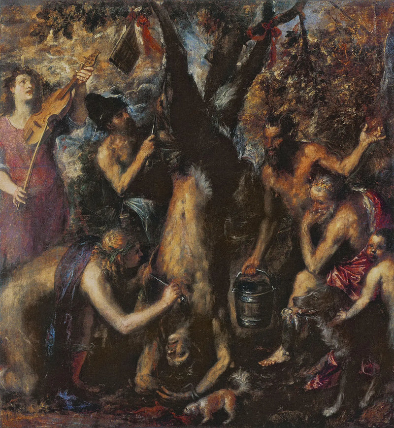 Marsyas'ın İşkencesi - Titian