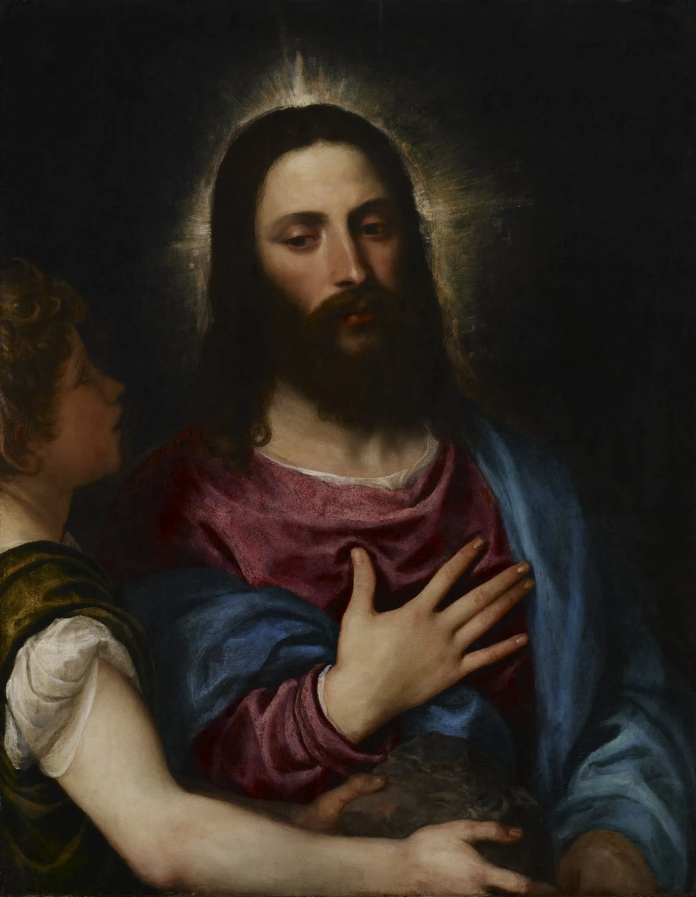 La tentation du Christ - Titian - Alpha Reproduction