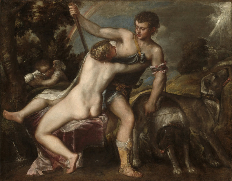 Venüs ve Adonis - Titian