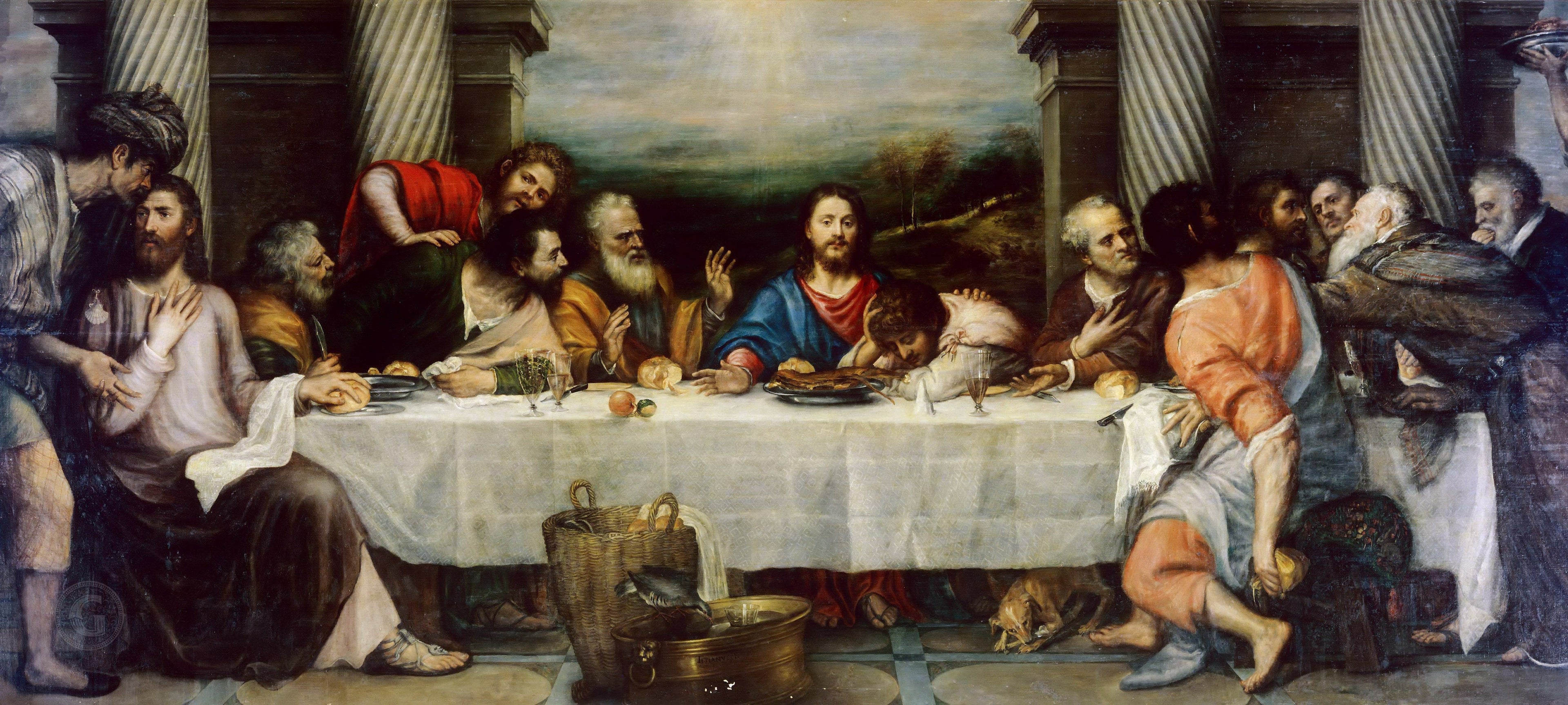 La Cène - Titian