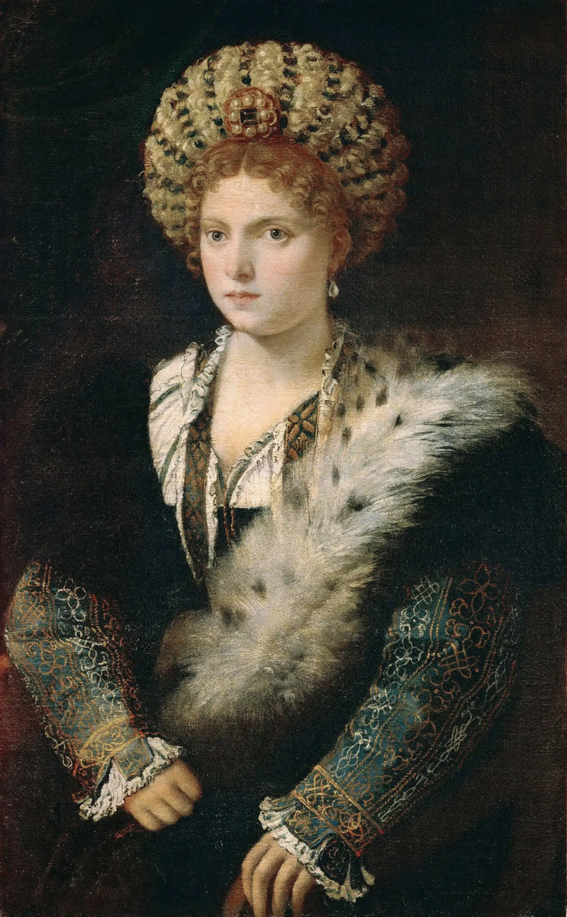 İzabella d'Este Portresi - Titian