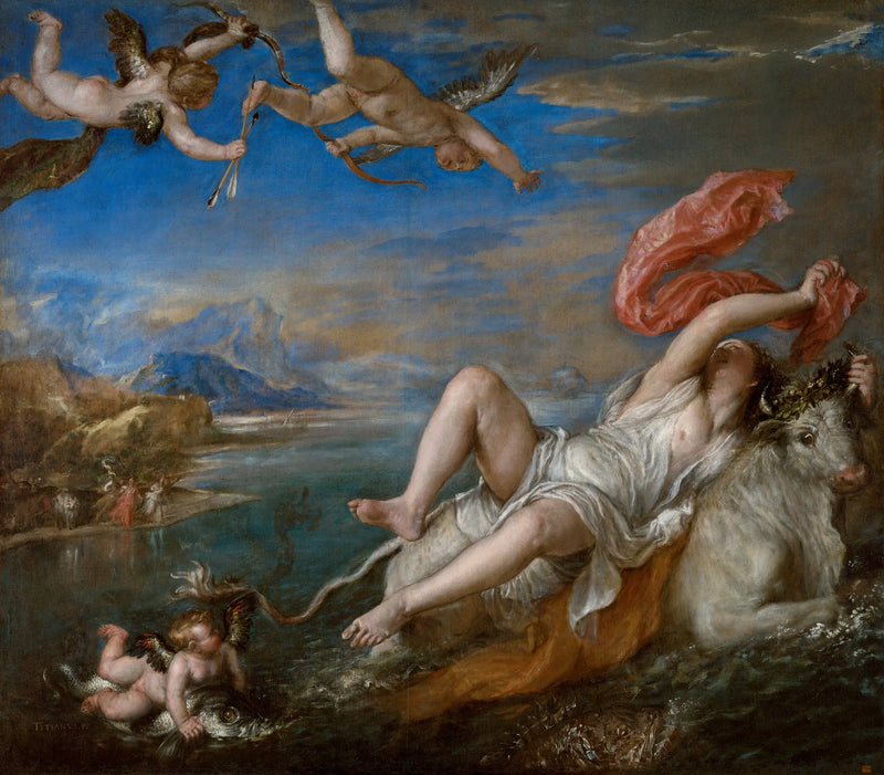 Avrupa'nın Kaçırılması - Titian