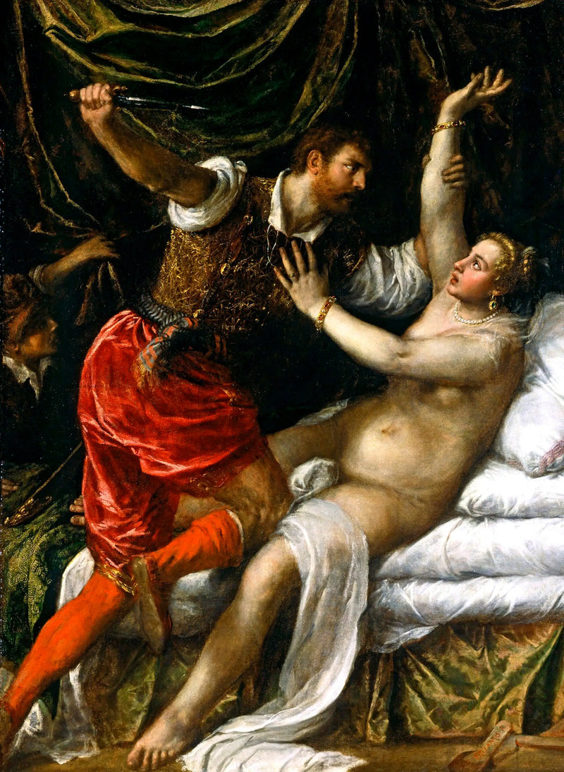 Tarquin ve Lucretia - Titian