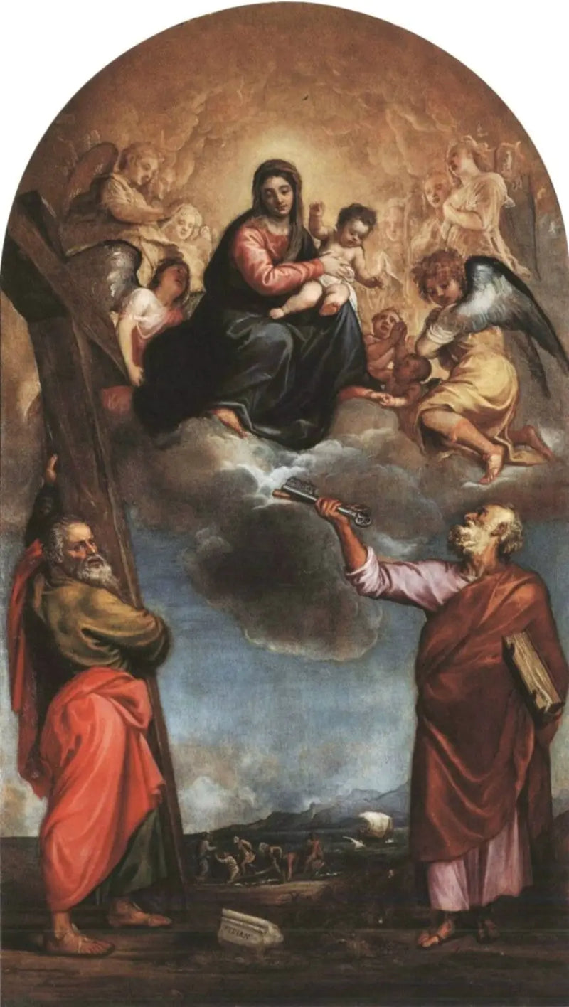 Serravalle Altar Taşı - Titian