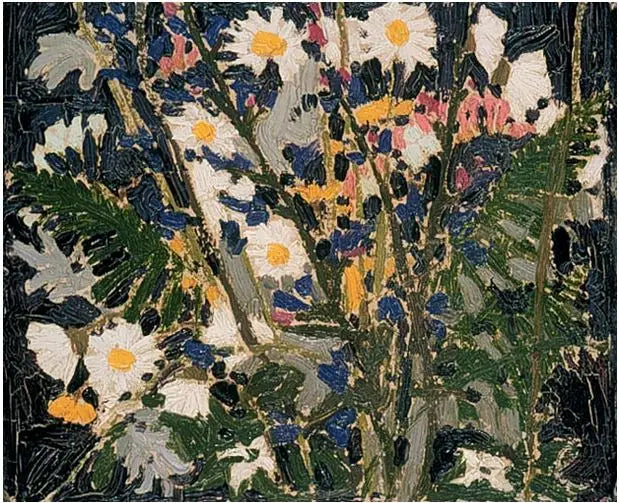 Kanada Yabani Çiçekler - Tom Thomson