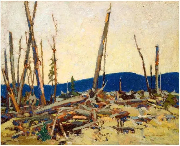 Terre brûlée - Tom Thomson - Alpha Reproduction