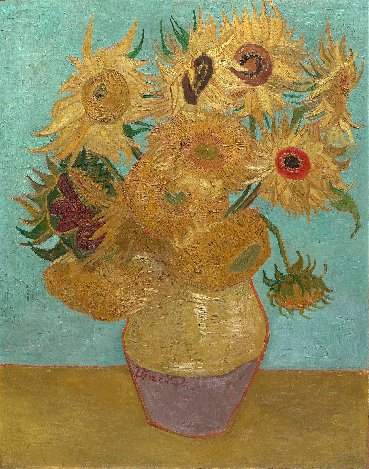 Ayçiçekleri - Vincent van Gogh