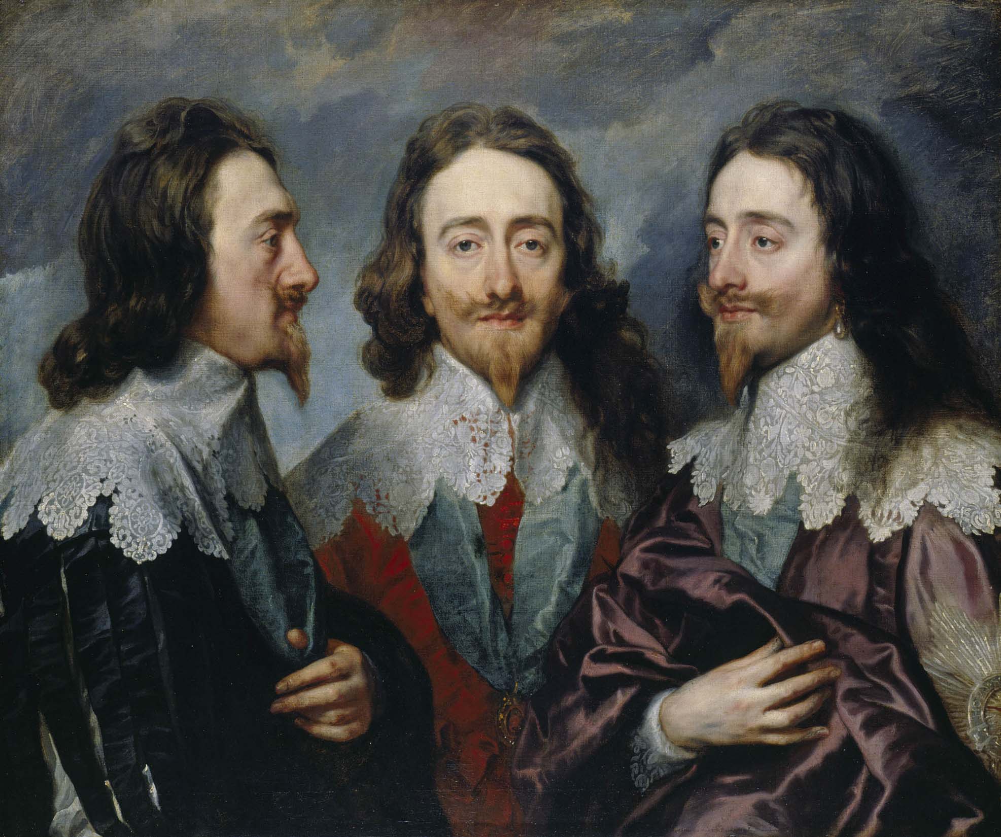 Charles Ier (en trois positions) - Antoine van Dyck