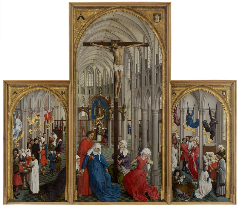 Yedi Sakrament Triptyği - Rogier van der Weyden
