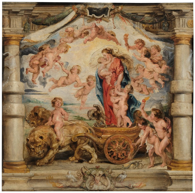 İlahi Aşkın Zaferi - Peter Paul Rubens