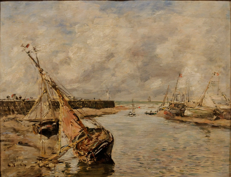 Trouville-Deauville – Alçalan Su - Eugène Boudin